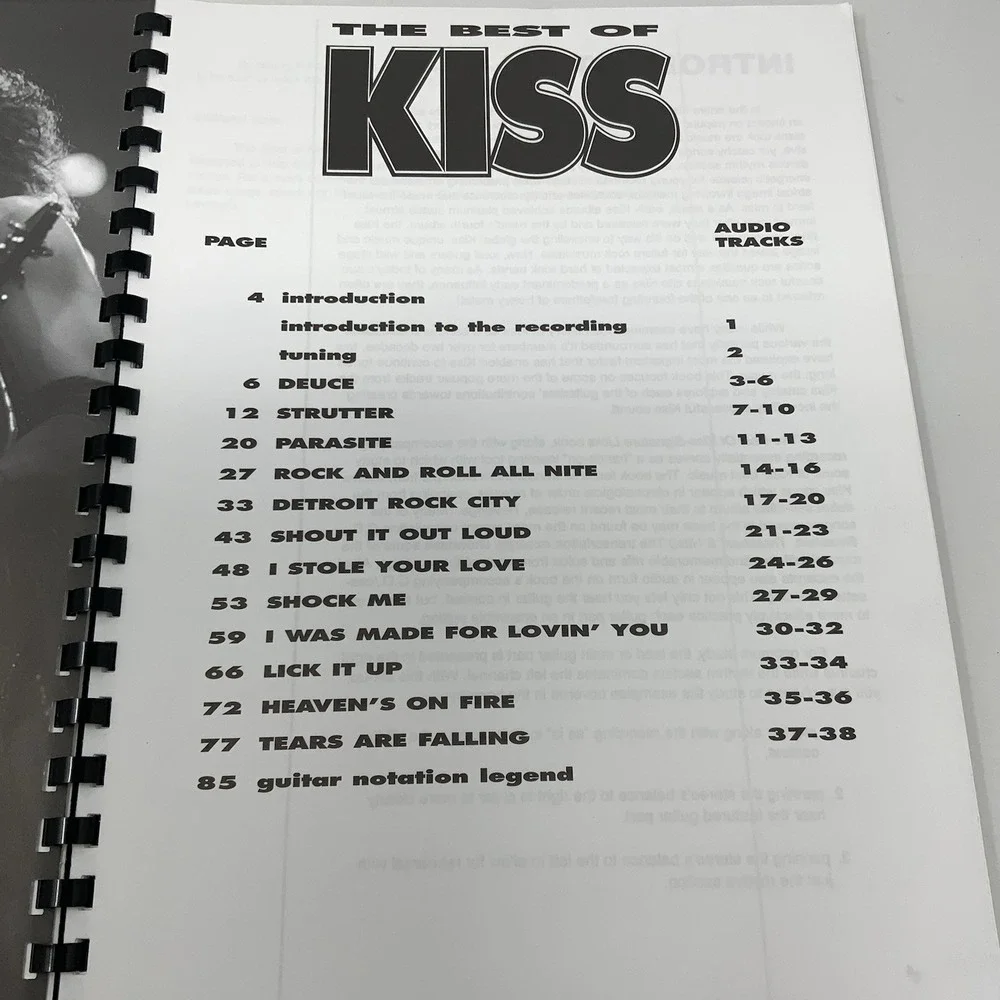 The Best of‎ Kiss Step-By-Step Breakdown of the Band's Guitar Styles Techniques
